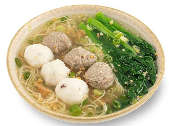 D11. Combination Soup Noodles / D.11 雙拼粉/面